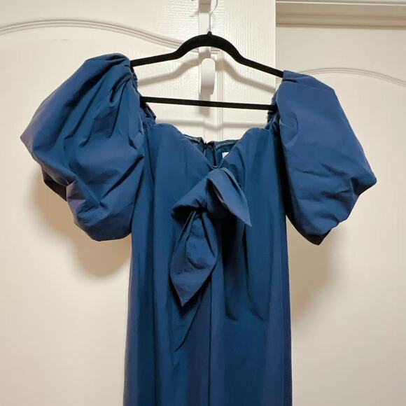 Caroline Constas Reyna Off-Shoulder A-Line Dress Size M - Picture 6 of 9